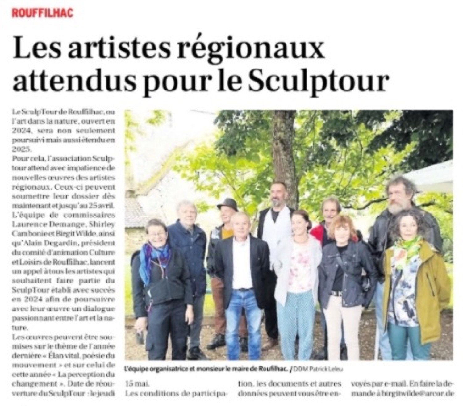 Sculp'Tour — art en pleine nature